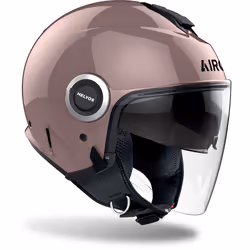 Airoh Helios Color 06 Casco Jet, rosa, dimensione S per uomo