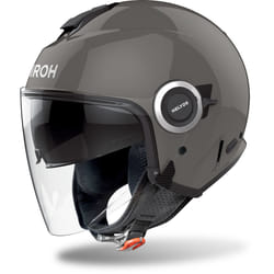 Airoh Helios Color 06 Casco Jet, nero-grigio, dimensione L per uomo