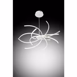 Realizzata in silicone e metallo+alluminio; Dimensioni 98x98x40-110 centimetri; LED Max: 80W 220~240v; Luminosità: 7200 lm - ...
