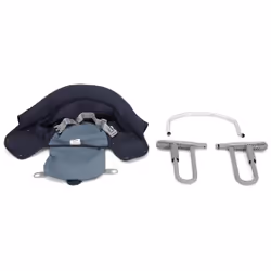 Inglesina Fast Sedia da tavolo per bambino da aggancio Seduta imbottita Blu - Vista aggiuntiva 5
