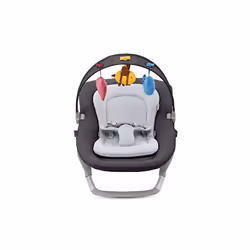 La sdraietta musicale ultra confortevole Sdraietta musicale dalla nascita fino ai 9 Kg. • Aiuta il bambino a rilassarsi e a c ...