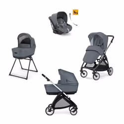 Electa 2025 è il System Quattro tutto-in-uno che cresce con il tuo bambino, dalla nascita ai 22 kg. La nuova culla Open Up, u ...