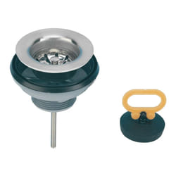 Scarico con cestello estraibile per lavelloin ceramicacon scarico di diametro 60