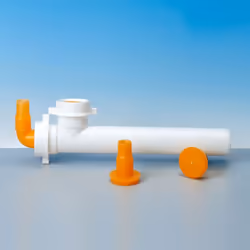 Art./8 Raccordo bianco 2 vie ø 40 LAVATRICI-LAVASTOVIGLIE 230 mm Raccordo 2 vie. POLYPROPYLENE (P.P.) - ø 40 mm