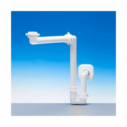 Sifone "SPAZIO BAGNO" per lavabo completo di raccordo 1" - 1"1/4 uscita ø 32-40