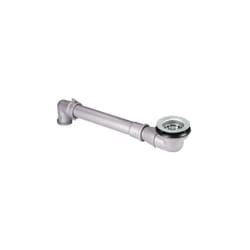 Scarico a cestello salvaspazio, per lavello grigio, 80mm, foro 60mm