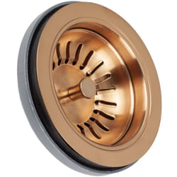Piletta basket mini 'gattinara' per lavelli ceramica bronzo satinato