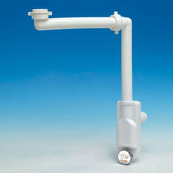 Lira - Sifone 'spazio bagno nt' ispezionabile per lavabo completo di raccordo 1'-1'1/4 uscita ø 32-40 A.8274.01