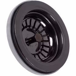Piletta Basket per lavelli inox, sintetici e ceramica foro di scarico Ø 90, Senza troppo pieno.