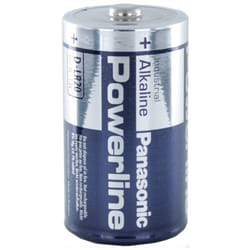 Panasonic - Pila alcalina 1,5V 'Powerline' - torcia, d, LR20, MN1300