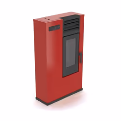 Codice: 145067-PUNTO Marca: PUNTO FUOCO. Punto Fuoco Stufa a Pellet Susy Slim 7,5KW Rosso