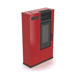 Punto Fuoco - Stufa a Pellet Susy Slim 7,5KW Rosso