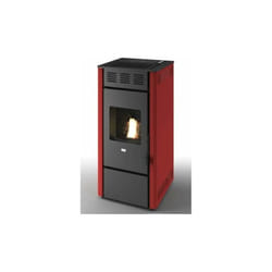 Punto Fuoco - Stufe Pellet Martina-14 12Kw (Br) Rosso