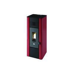 Punto Fuoco stufa a Pellet Minni 6,3Kw (Br) Rosso