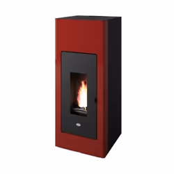 Codice: 8029728636065 Marca: PUNTO FUOCO. Punto Fuoco Stufa a Pellet Ilaria Hydro 17.5kw Rosso