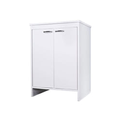 Mobile lavanderia in pvc antiacido per interno. Base