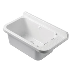 Negrari 2051B lavabo per bagno Rettangolare Polipropilene Lavello montato a parete