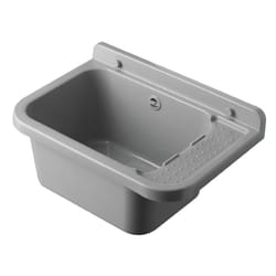 Negrari 2051G lavabo per bagno Quadrato Polipropilene Lavello montato a parete