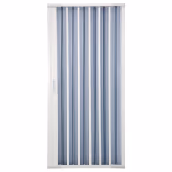 Porta doccia a soffietto in pvc con guide estensibili ed aperture reversibili *** misure 92-116 cm, confezione 1