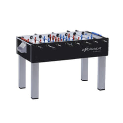 Calciobalilla F-200 EVOLUTION con aste uscenti, piano gioco corto in vetro