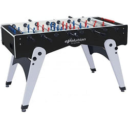 Garlando Calcio Balilla da Interno G-500 Evolution con Aste Rientranti Nero