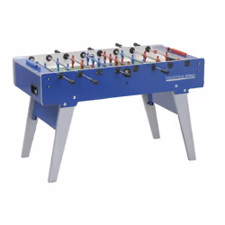 Calciobalilla MASTER PRO aste rientranti piano gioco corto vetro lucido