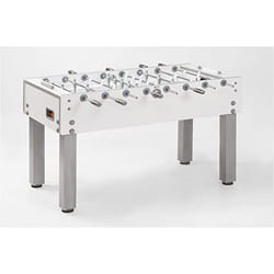Garlando Calcio Balilla G-500 con Aste Uscenti Bianco