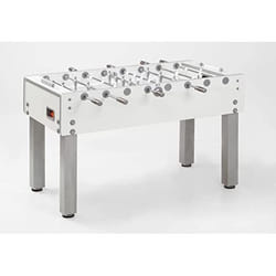 Garlando Calcio Balilla G-500 con Aste Rientranti Bianco G5
