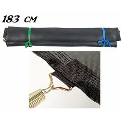 Telo di rimbalzo per trampolino outdoor xl ø366 cm - 72 ganci per molle 165 mm. 36N