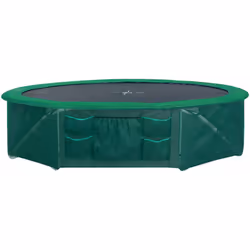 Dati tecnici Materiale Polipropilene impermeabile e antistrappo Colore Verde Tasche 5 Compatibilità Trampolino ø 423 cm