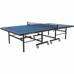 Garlando Tavolo da Ping Pong Club Indoor con Ruote per Interno Blu