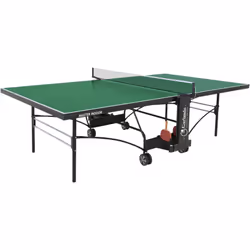 Tavolo Da Pin Pong Con Piano Verde E Ruote Per Interno Garlando Master Indoor Modello per interno, verde con sistema SMS, per ...