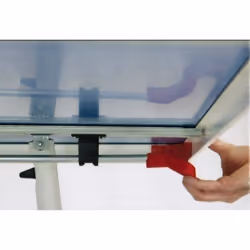 Tavolo da Pin Pong con Piano Blu e Ruote per Interno Garlando Master Indoor - Vista aggiuntiva 3