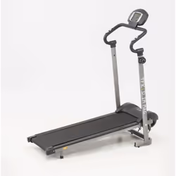 Everfit Tapis roulant TFK Slim Mag, 100 kg, Calorie, Distanza, Battito cardiaco, Velocità, Tempo, Sensori per impugnatura, LC ...