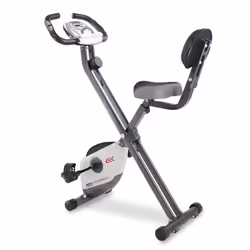 Toorx Cyclette BRX Compact salva spazio, Bicicletta verticale, 100 kg, Calorie, Distanza, Velocità, Tempo, Grigio, Bianco, Se ...