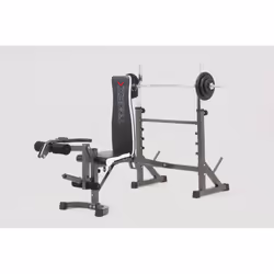 Toorx WBX-90 panca e rack per allenamento con pesi Panca di allenamento con peso regolabile Schienale regolabile Sedile regolabile Gym, Casa Nero - Vista aggiuntiva 5