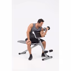 Toorx WBX-40 panca e rack per allenamento con pesi Panca di allenamento con peso regolabile Gym, Casa Nero - Vista aggiuntiva 7