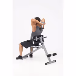 Toorx WBX-40 panca e rack per allenamento con pesi Panca di allenamento con peso regolabile Gym, Casa Nero - Vista aggiuntiva 8