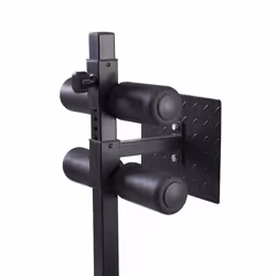 Toorx WBX-300 panca e rack per allenamento con pesi Panca di allenamento con peso regolabile Gym, Casa Nero