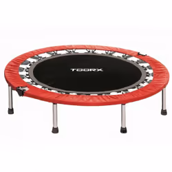 Trampolino professionale toorx diametro 122 cm. Il tappeto elastico offre al corpo un allenamento estremamente completo, ridu ...