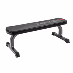 Toorx WBX-65, Panca da allenamento con pesi piatti, 320 kg, Gym, Casa, Acciaio, Nero, Grigio, 520 mm