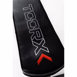 Toorx WBX-65 panca e rack per allenamento con pesi Panca da allenamento con pesi piatti Gym, Casa Nero, Grigio