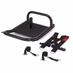 Toorx AHF-186, Slitta per l'allenamento dell'agilità, Fitness, Nero, Acciaio, Bambino/Bambina, 600 mm