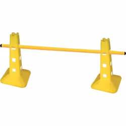 Toorx AHF-171, Coni di agilità, Fitness, Giallo, Cloruro di polivinile (PVC), 320 mm