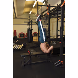 Toorx WBX-200 panca e rack per allenamento con pesi Panca di allenamento con peso regolabile Schienale regolabile Sedile regolabile Gym, Casa Nero