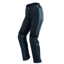 Spidi Teker Le signore moto pantaloni in pelle, nero, dimensione 44 per donne