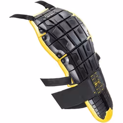 Spidi Warrior Evo Protezione posteriore, nero-giallo per uomo