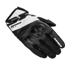 Spidi Flash-R Evo Guanti da moto, nero-bianco, dimensione M per uomo