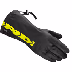 Spidi Overgloves guanti impermeabili Rain Over, nero-giallo, dimensione L per uomo