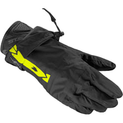 Spidi Overgloves guanti impermeabili Rain Over, nero-giallo, dimensione XL per uomo